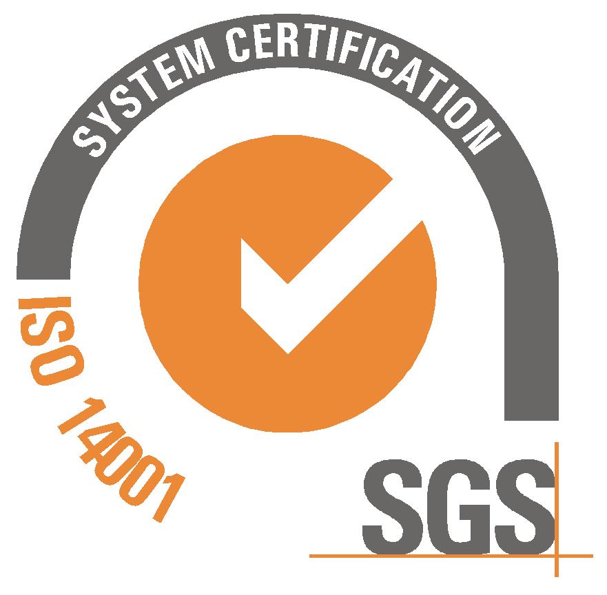 SGS System Certification — ISO 14001